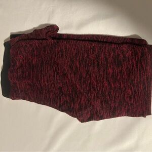 Almost Famous Burgundy and Black Pants